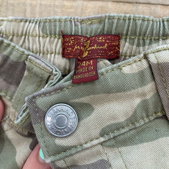 boys CARTERS 7 seven Vineyard Vines toddler jeans pants khakis pull on camo army - Picture 9 of 12